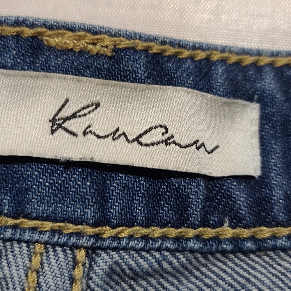 Kancan Distressed Denim Jean Shorts - Picture 5 of 8
